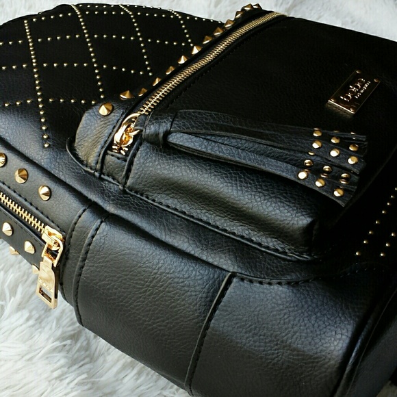 LAST CHANCE {Bebe} NWOT FULL SIZE Studded Backpack - Picture 2 of 8